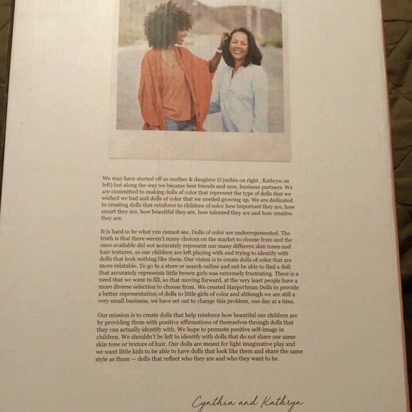 New HARPERIMAN LINEN ASHTON linen Doll - Picture 3 of 3